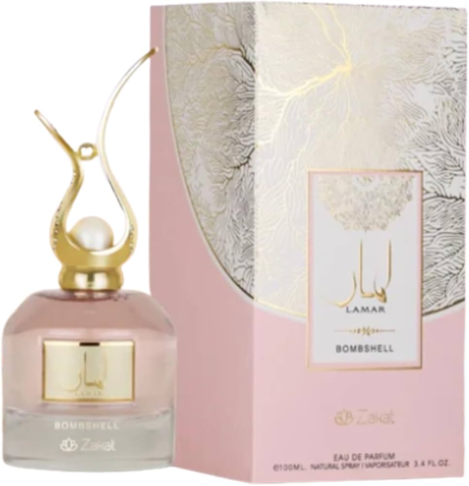 Perfume en spray Zakat Lamar Bombshell para mujer, 100 ml (3,4 oz. líq.)