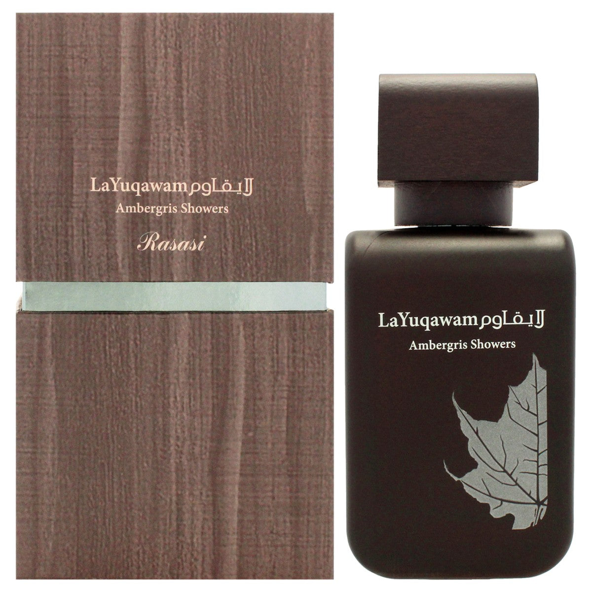 Rasasi La Yuqawam Ambergris Showers Eau de Parfum Spray, 2.5 Oz (75ml)