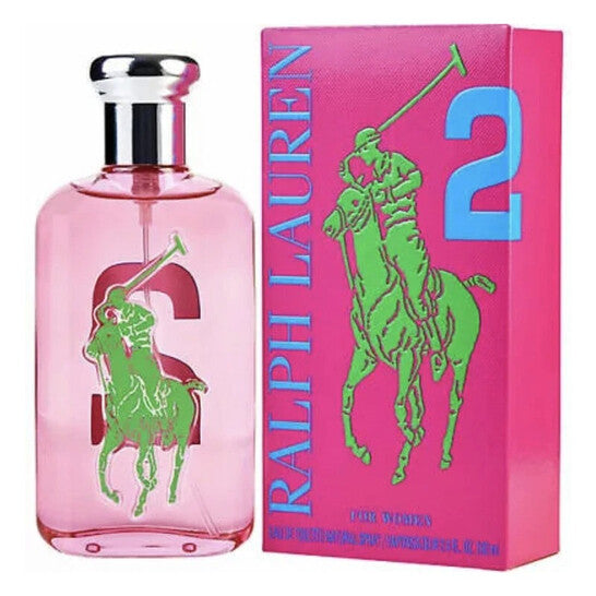 Ralph Lauren Big Pony #2 Eau de Toilette for Women Long-Lasting EDT Spray, 3.4 oz, Floral Fruity