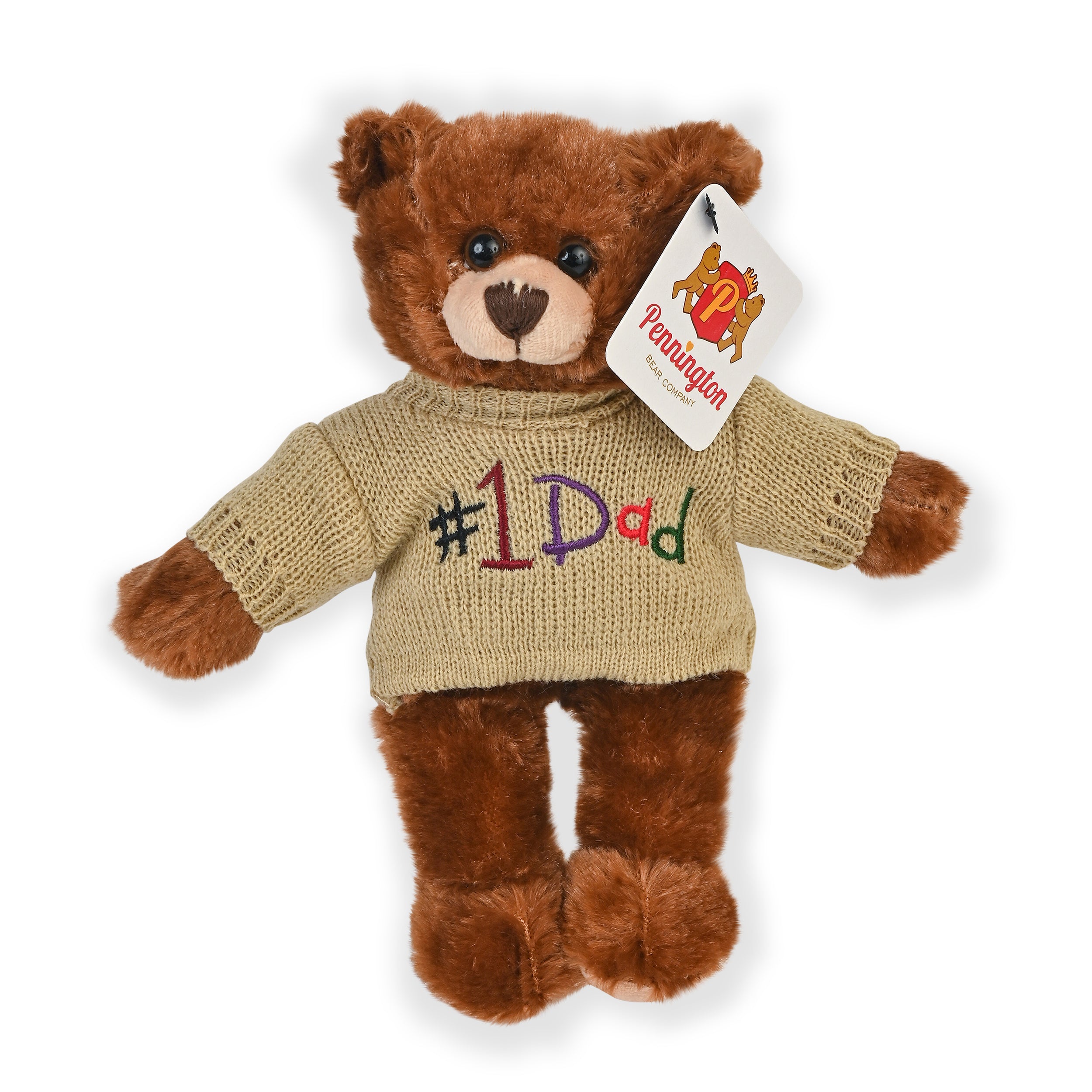 Osito de peluche Pennington Sweater n.º 1 Papá de 8 pulgadas