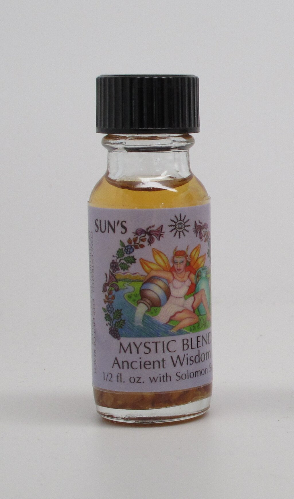 Sun's Eye Ancient Wisdom Herbal Fragrance Oil - 1/2 Ounce Bottle