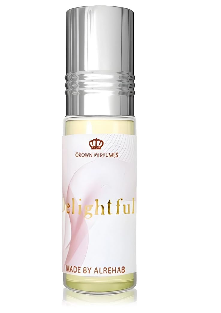 Al Rehab Delightful Perfume Oil Roll On, 0.2 Fl Oz (6 ml)