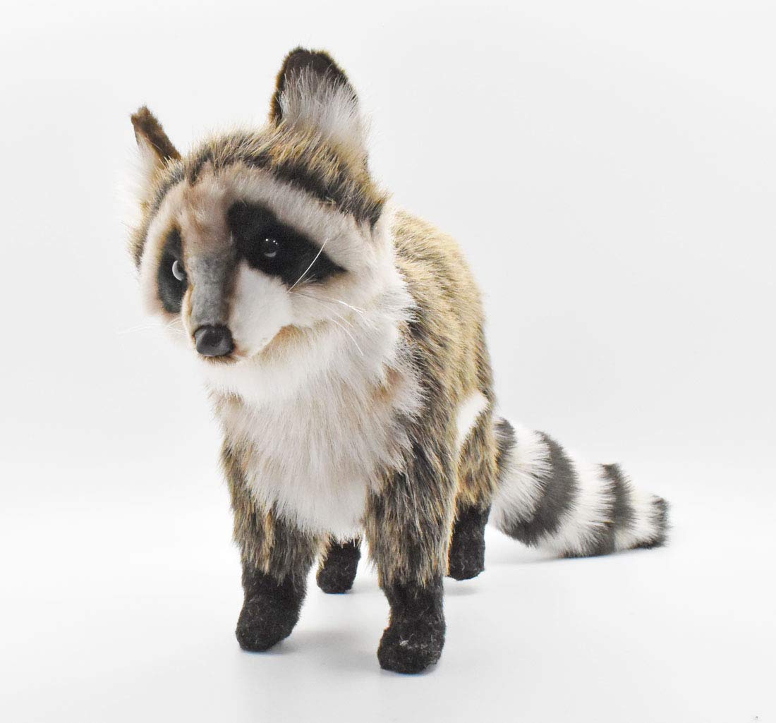 HANSA Standing Raccoon Plush Animal Toy 18" (5181)