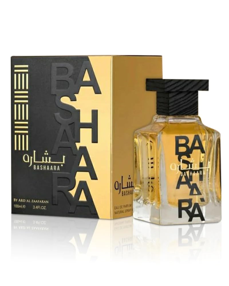 Ard Al Zaafaran Bashaara Eau de Parfum Spray para unisex, 3,4 onzas líquidas (100 ml)