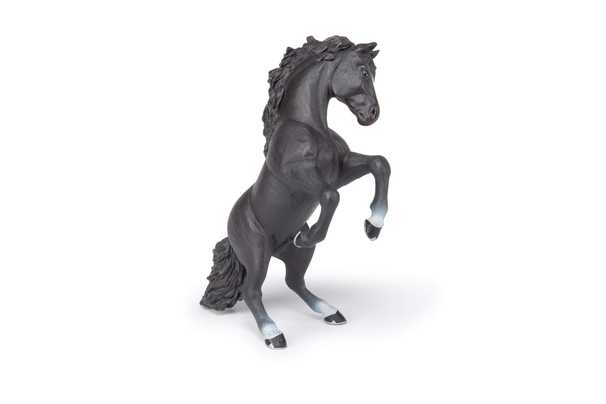 Figura de caballo Papo Black encabritado, multicolor, talla única