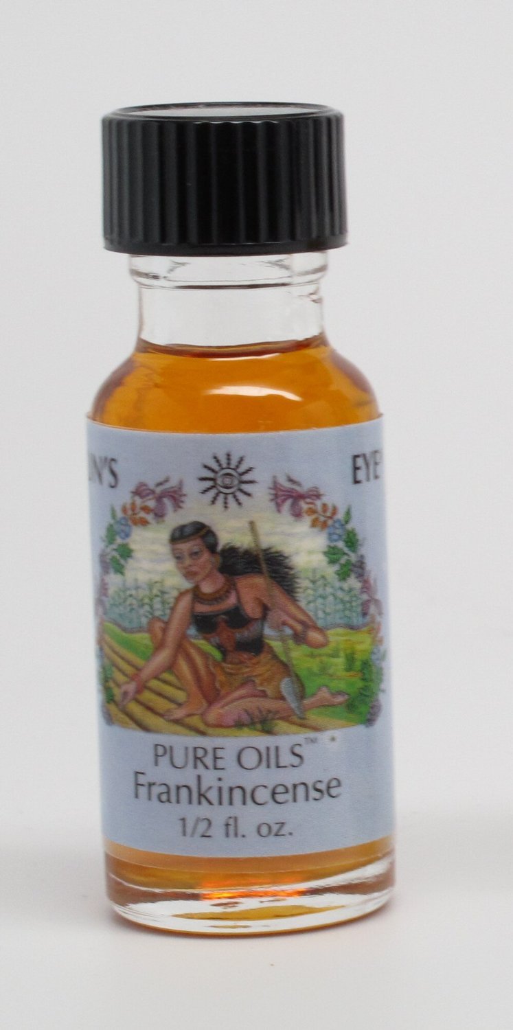Suns Eye Frankincense Herbal Fragrance Oil - 1/2 Ounce Bottle