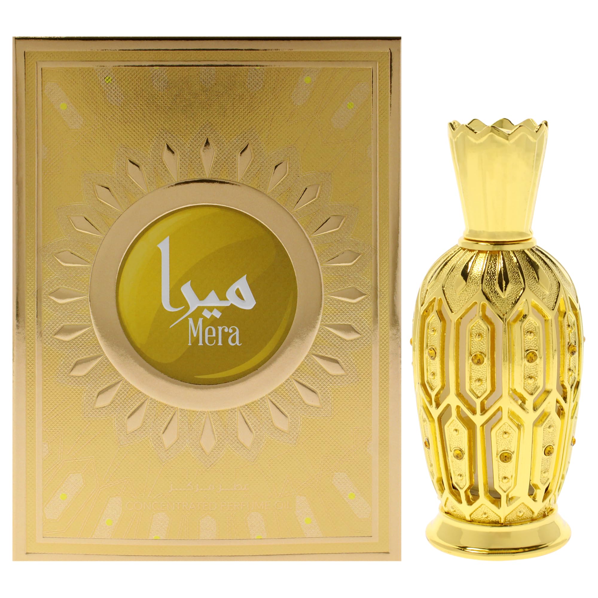 Hamidi Mera Concentrated Perfume Oil Unisex, Soft Warm Calming Oriental Fragrance, 20 ml