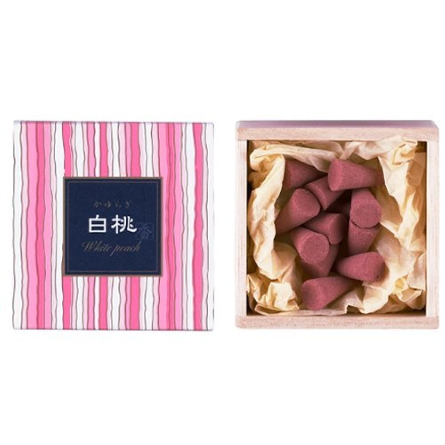 Nippon Kodo Kayuragi Incense - White Peach - 12 Cones