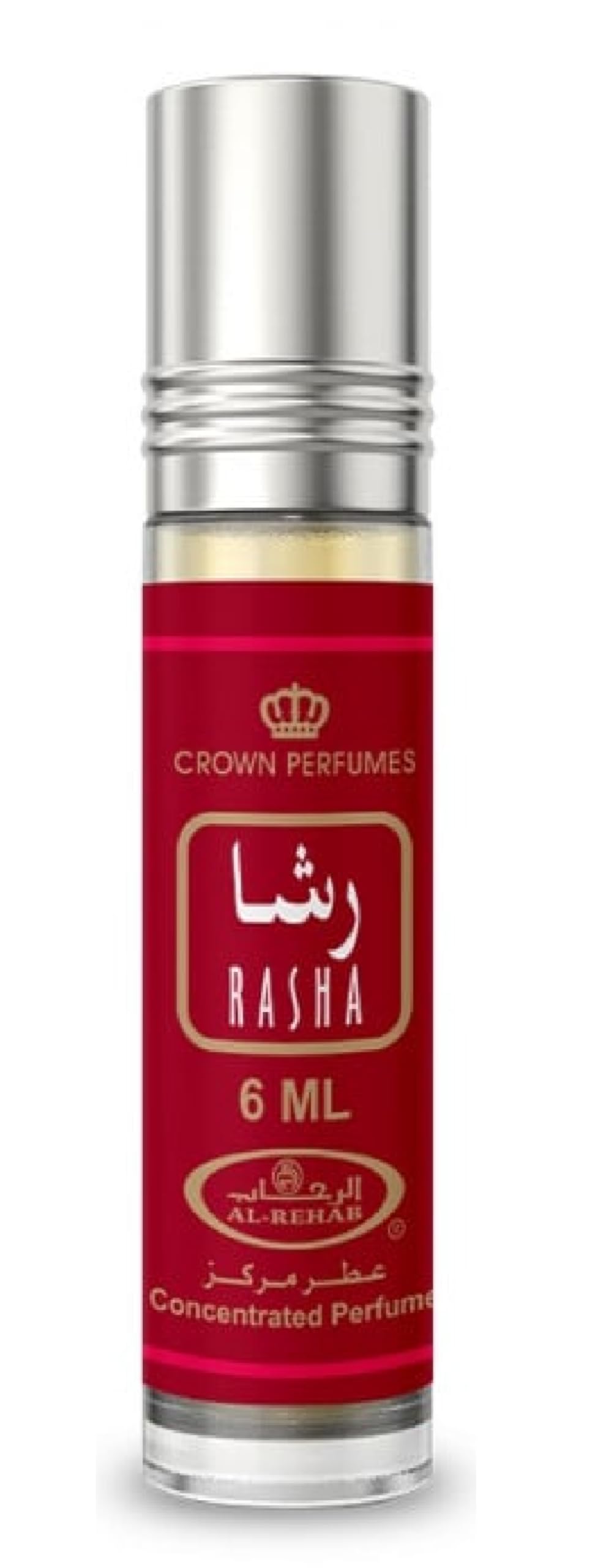 Al Rehab Rasha Perfume Oil Roll On, 0.2 Fl Oz (6 ml)