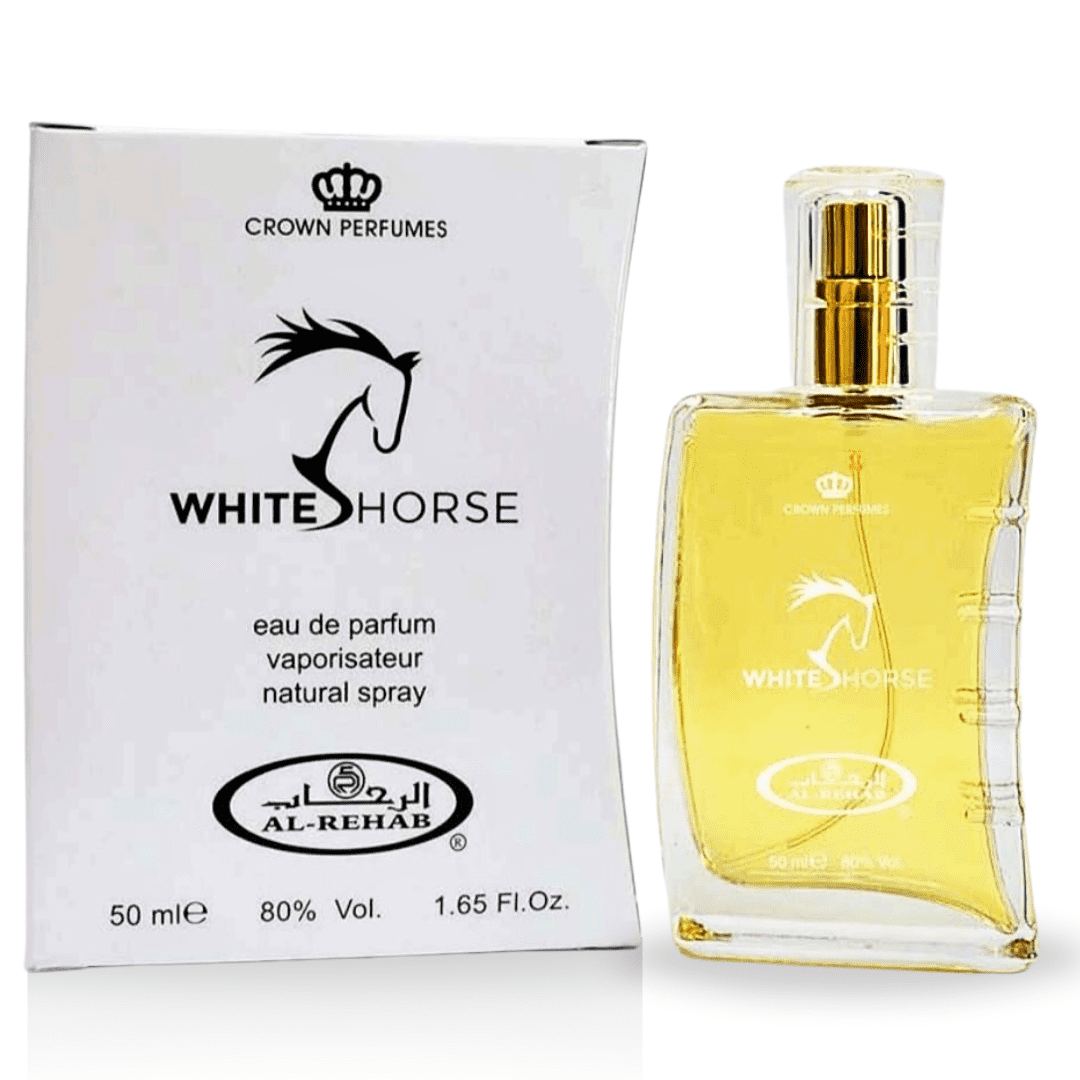 Al Rehab White Horse Eau de Parfum Spray 50 ml (1.65 Fl Oz)