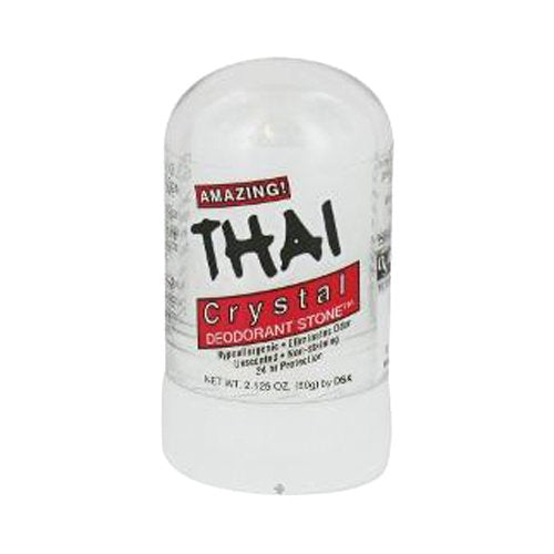 Desodorante en barra de cristal natural de piedra desodorante tailandesa de 2 oz