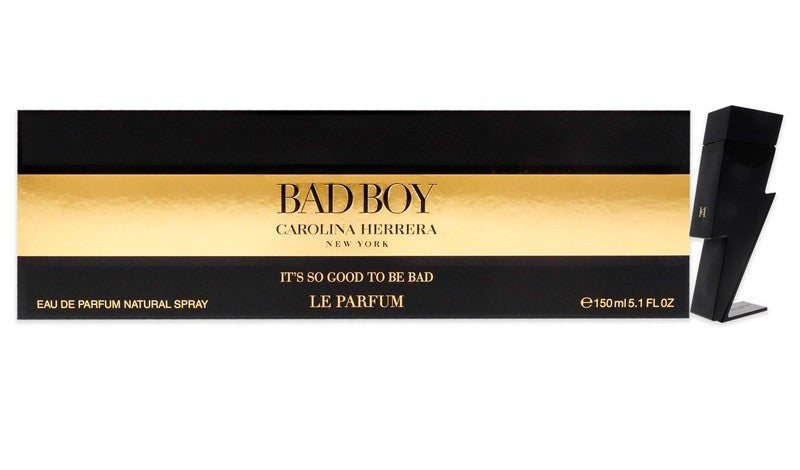 Carolina Herrera Bad Boy Le Parfum Men Spicy Woody Scent 5.1 oz Spray
