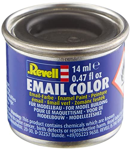 Pot de peinture Revell Enamels 14 ml, noir de goudron