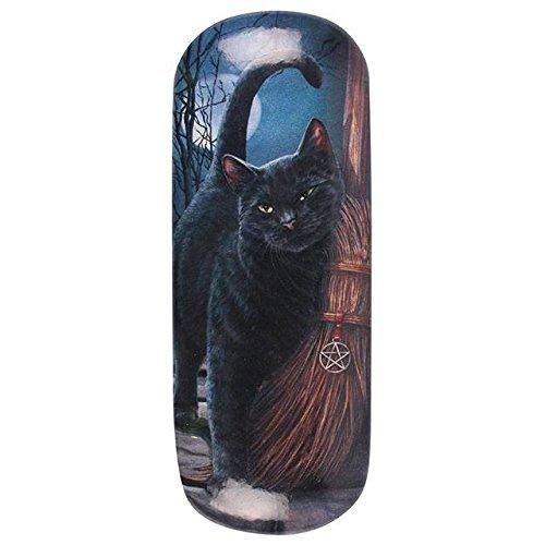 Lisa Parker Brush with Magik (Black Cat) Eye Glass Case by Lisa Parker