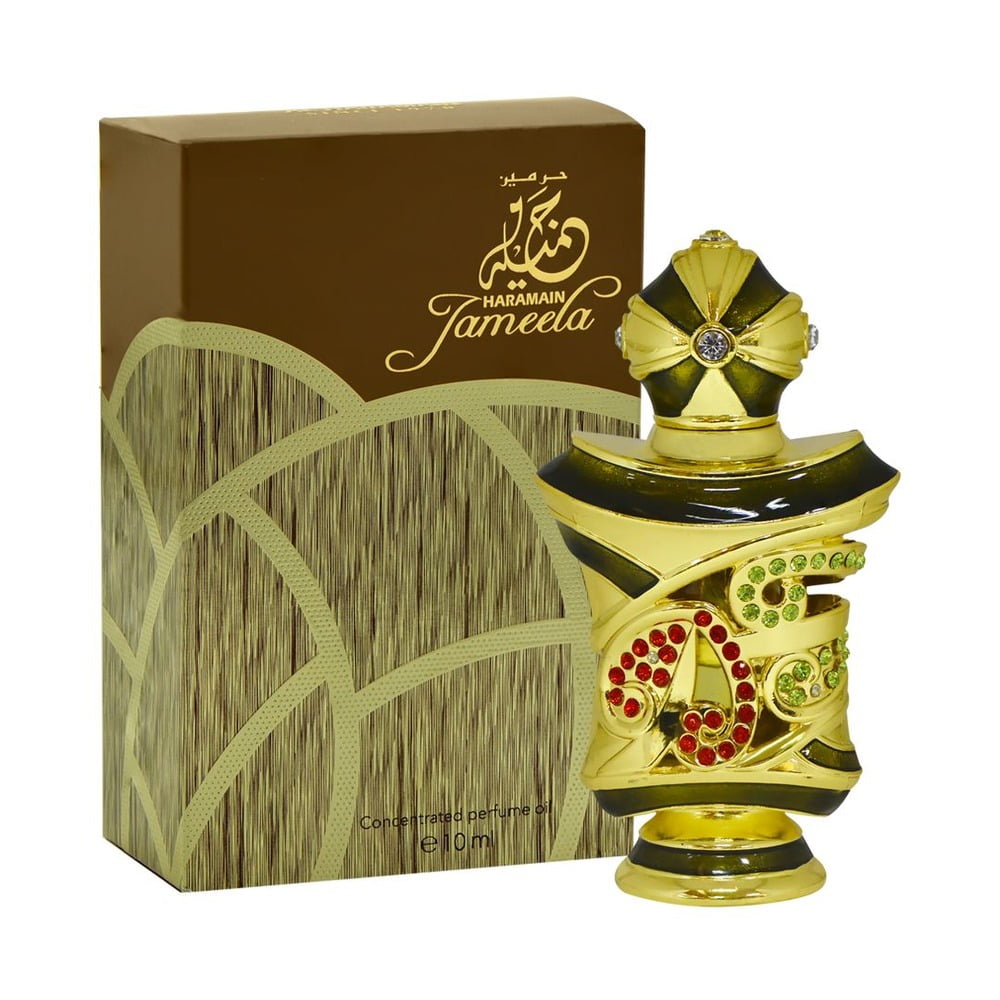 Al Haramain Jameela Perfume Oil for Unisex Perfume Oil, 0.33 oz, Floral Fruity
