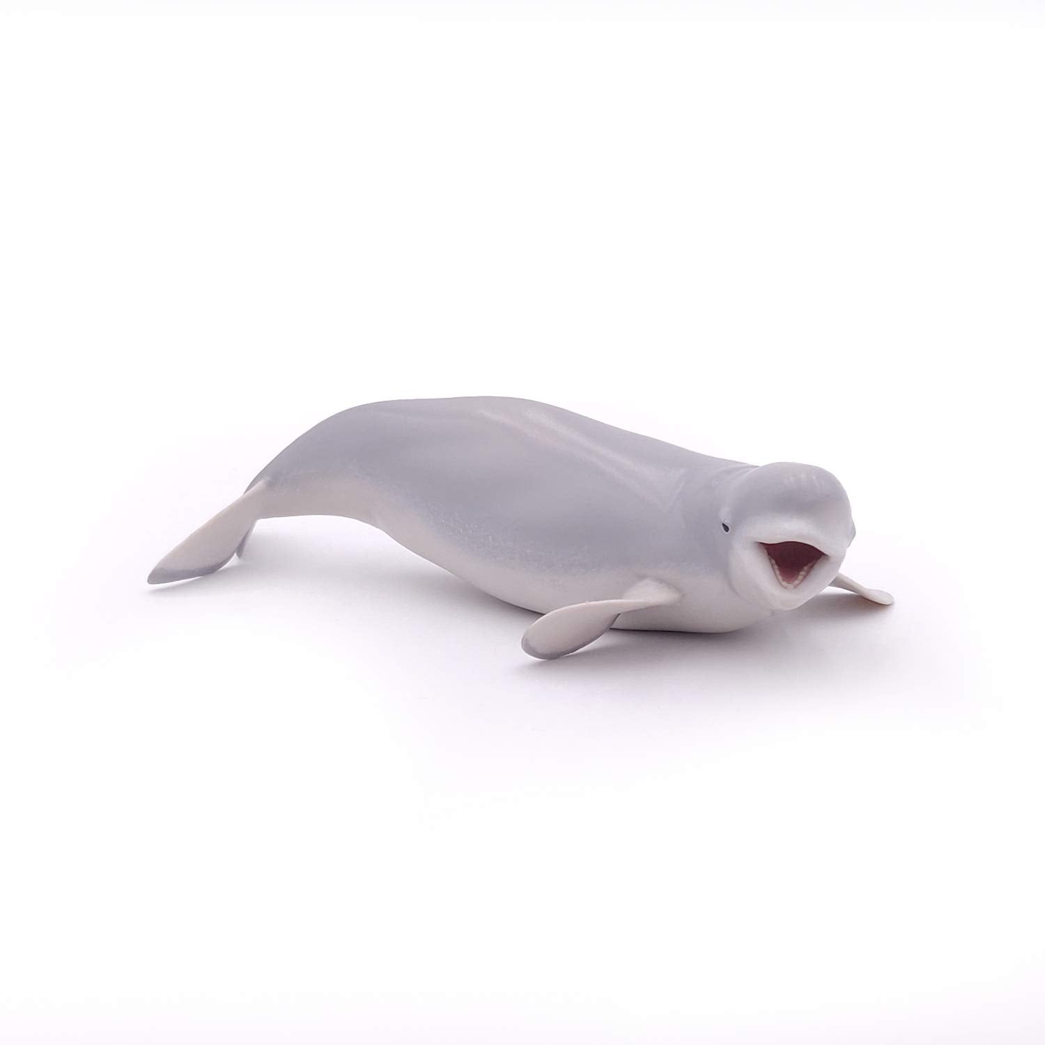 Figura de juguete de ballena beluga de Papo