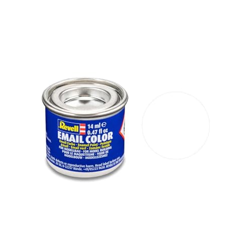 Pot de peinture Revell Enamels 14 ml, blanc mat