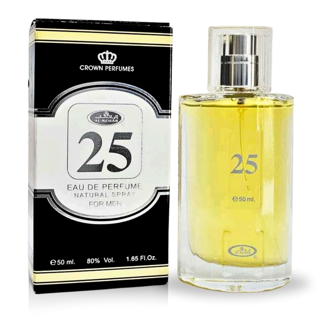 Al Rehab 25 For Men Eau de Parfum Spray, 1.65 Fl Oz (50 ml)
