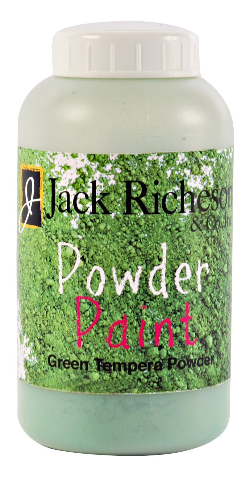Jack Richeson Powdered Tempera Paint, Green, 1 Pound