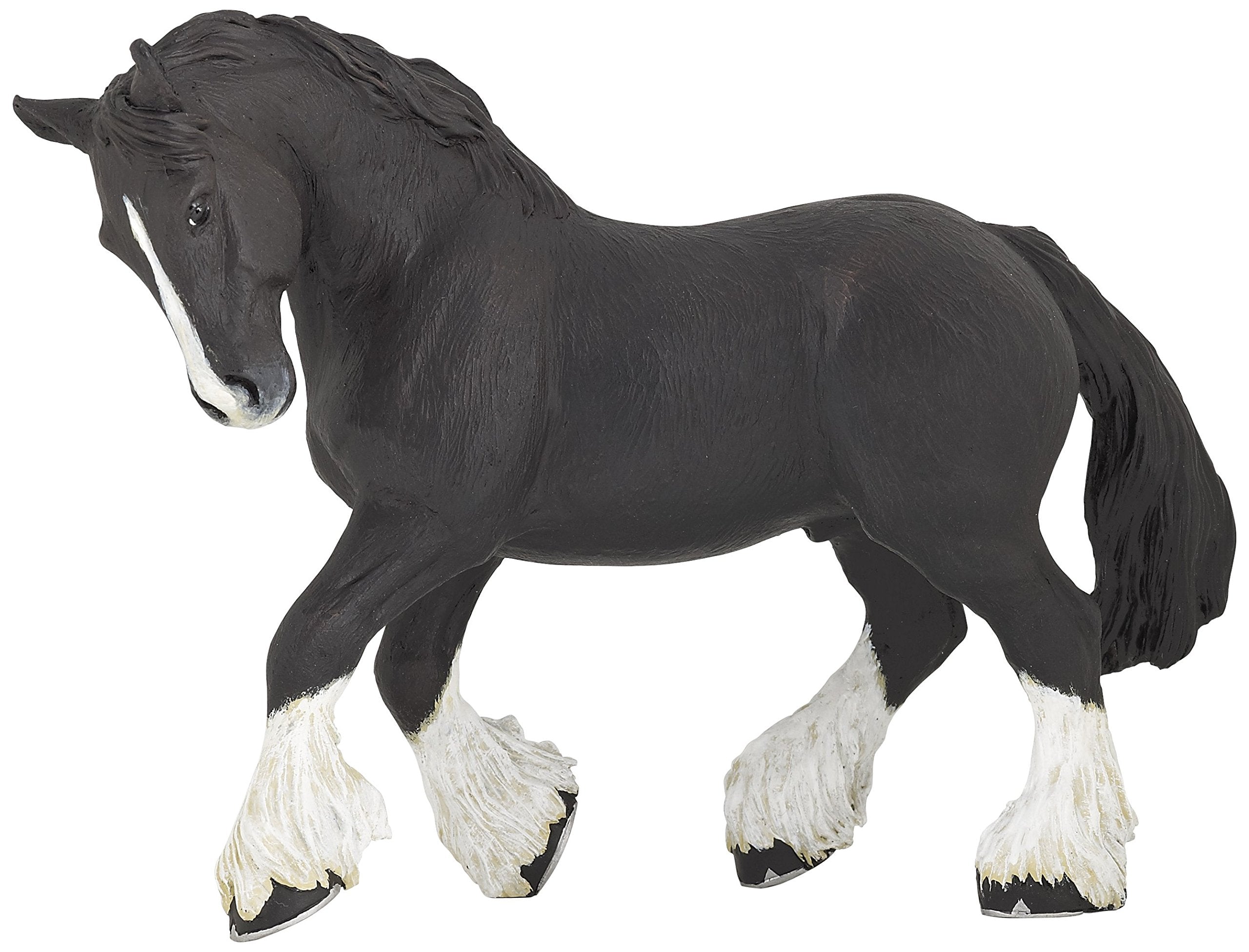 Figura de caballo de la Comarca negra Papo, multicolor, talla única