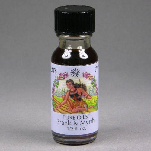 Suns Eye Frankincense and Myrrh Herbal Fragrance Oil - 1/2 Ounce Bottle