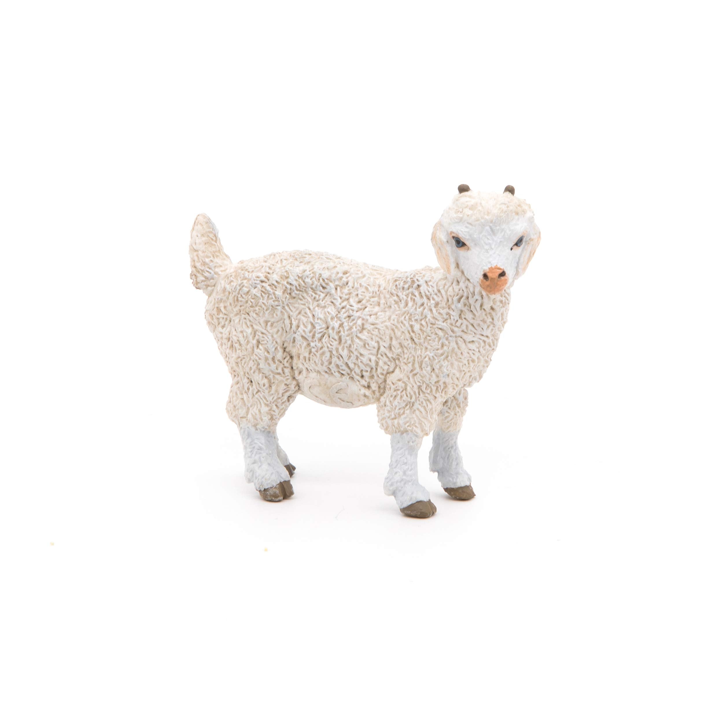 Figura de cabra joven de angora Papo