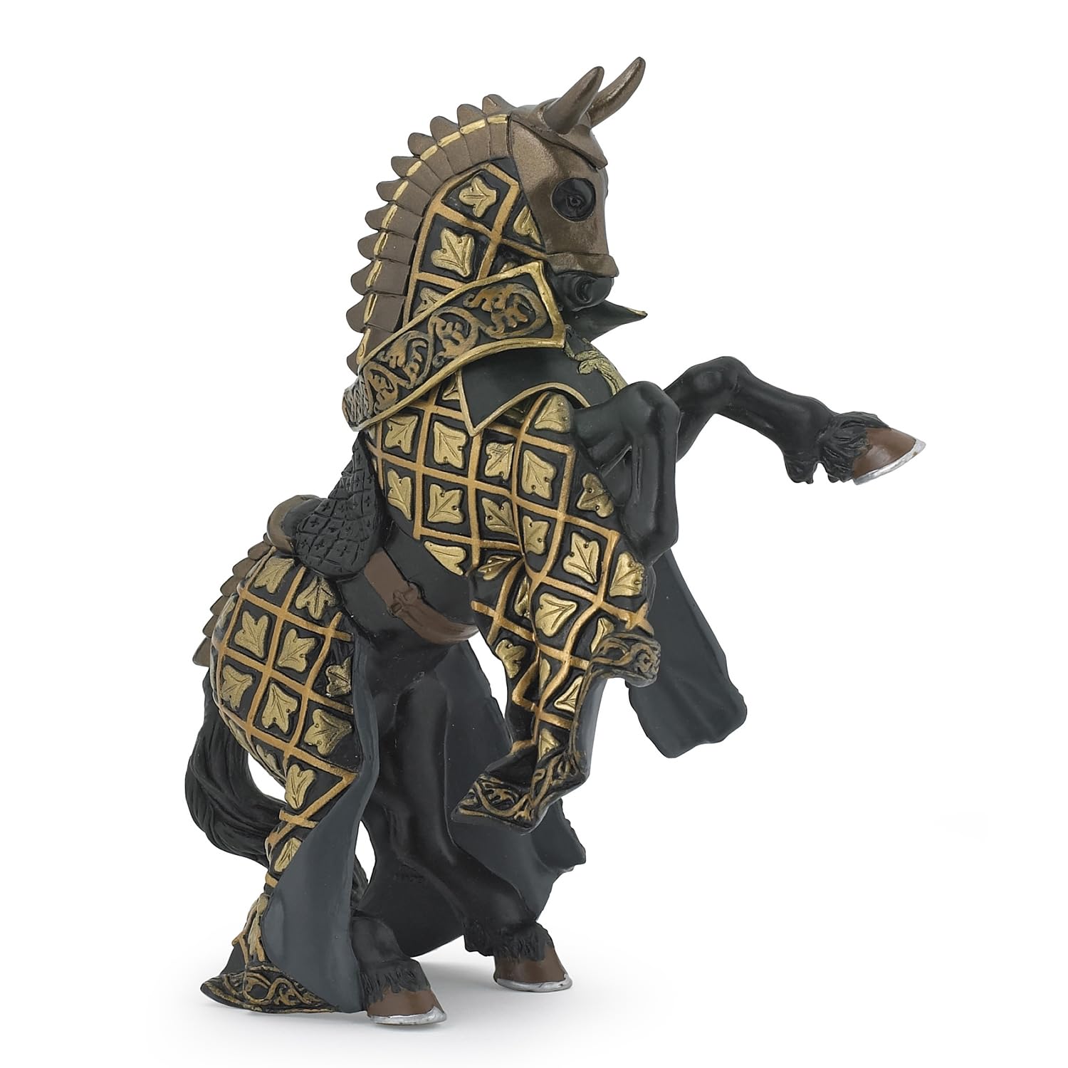 Papo Weapon Master Bull Horse - Hand Painted Figurine - Heirloom Quality Collectible (39918)
