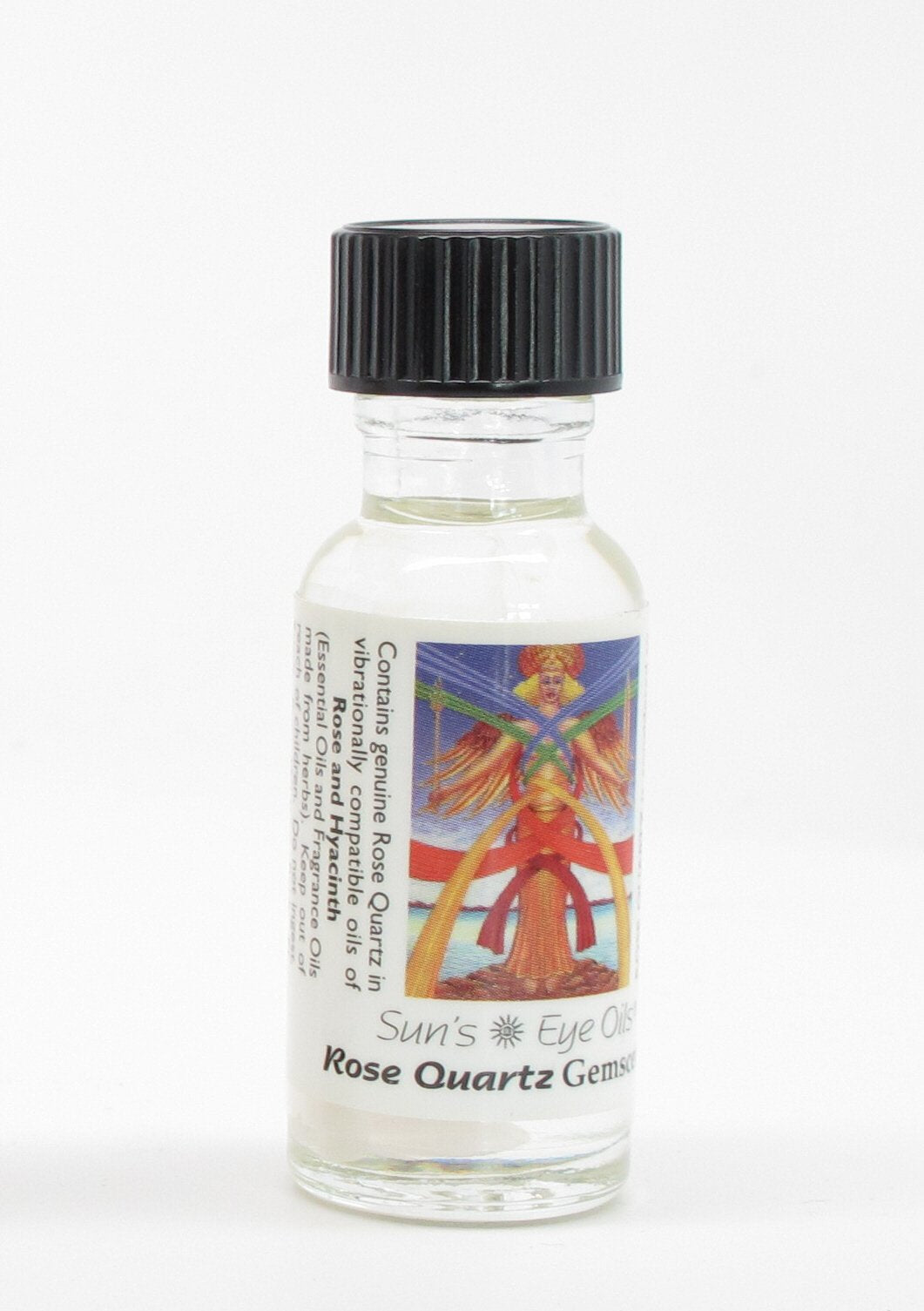 Suns Eye Rose Quartz Herbal Fragrance Oil - 1/2 Ounce Bottle