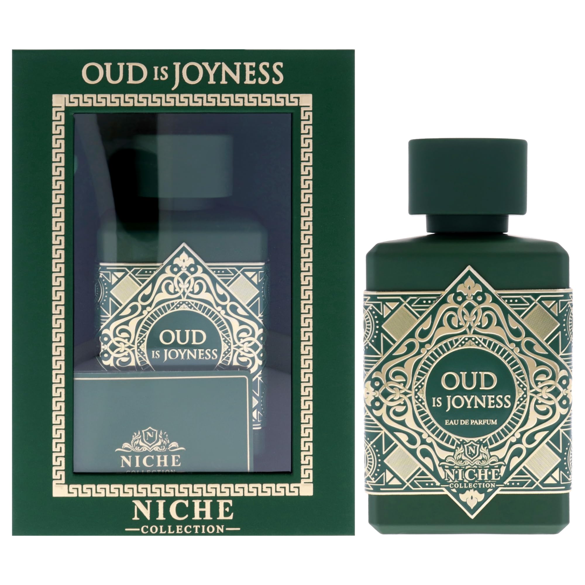 Khalis Oud Is Joyness Eau de Parfum for Men, 3.4 oz Spray