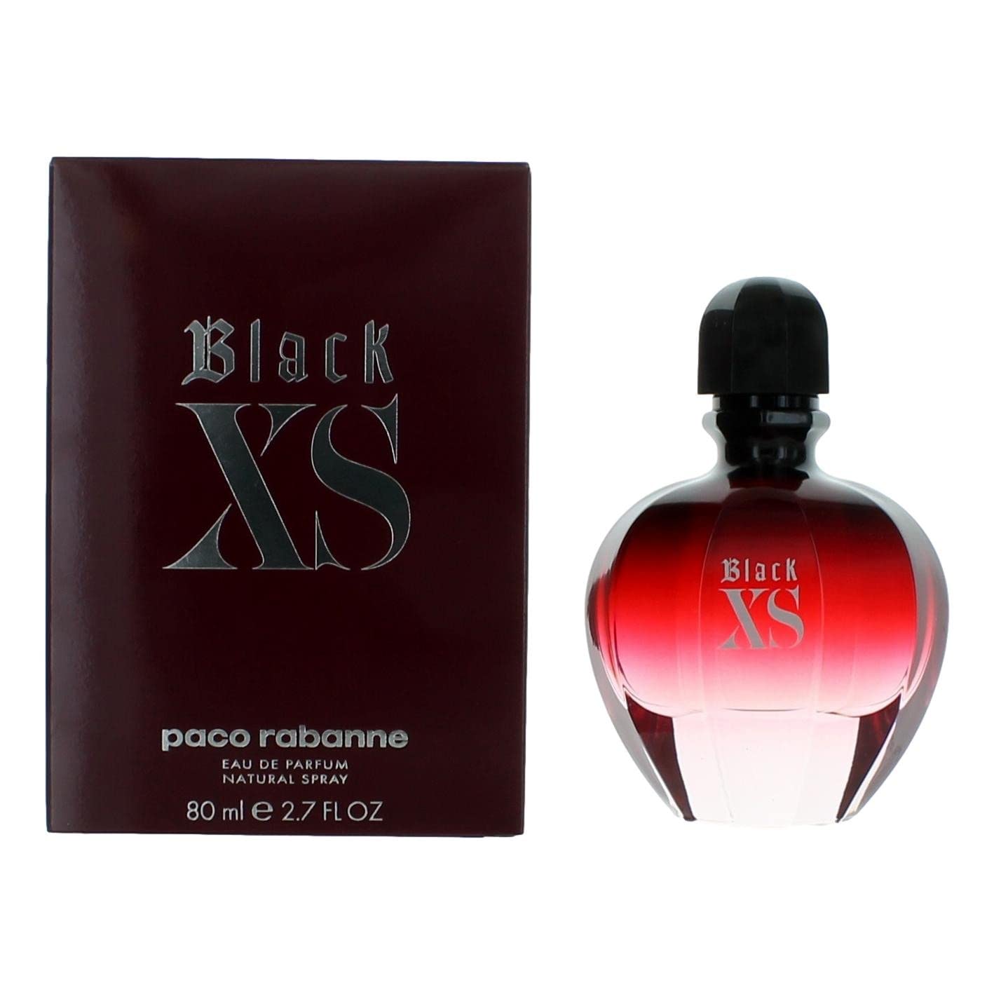 Paco Black XS Eau de Parfum Women Fruity Floral Woody Scent 2.7 oz Spray