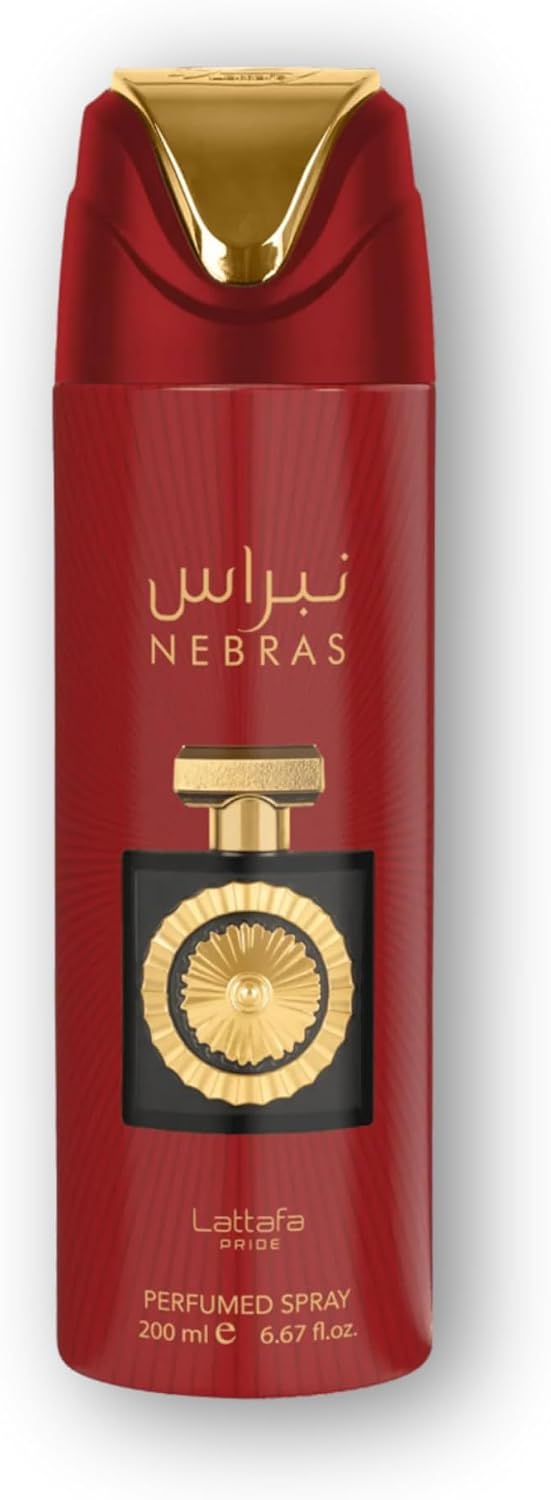 Lattafa Pride Nebras Deodorant Spray 200ml Gourmand Vanilla Chocolate