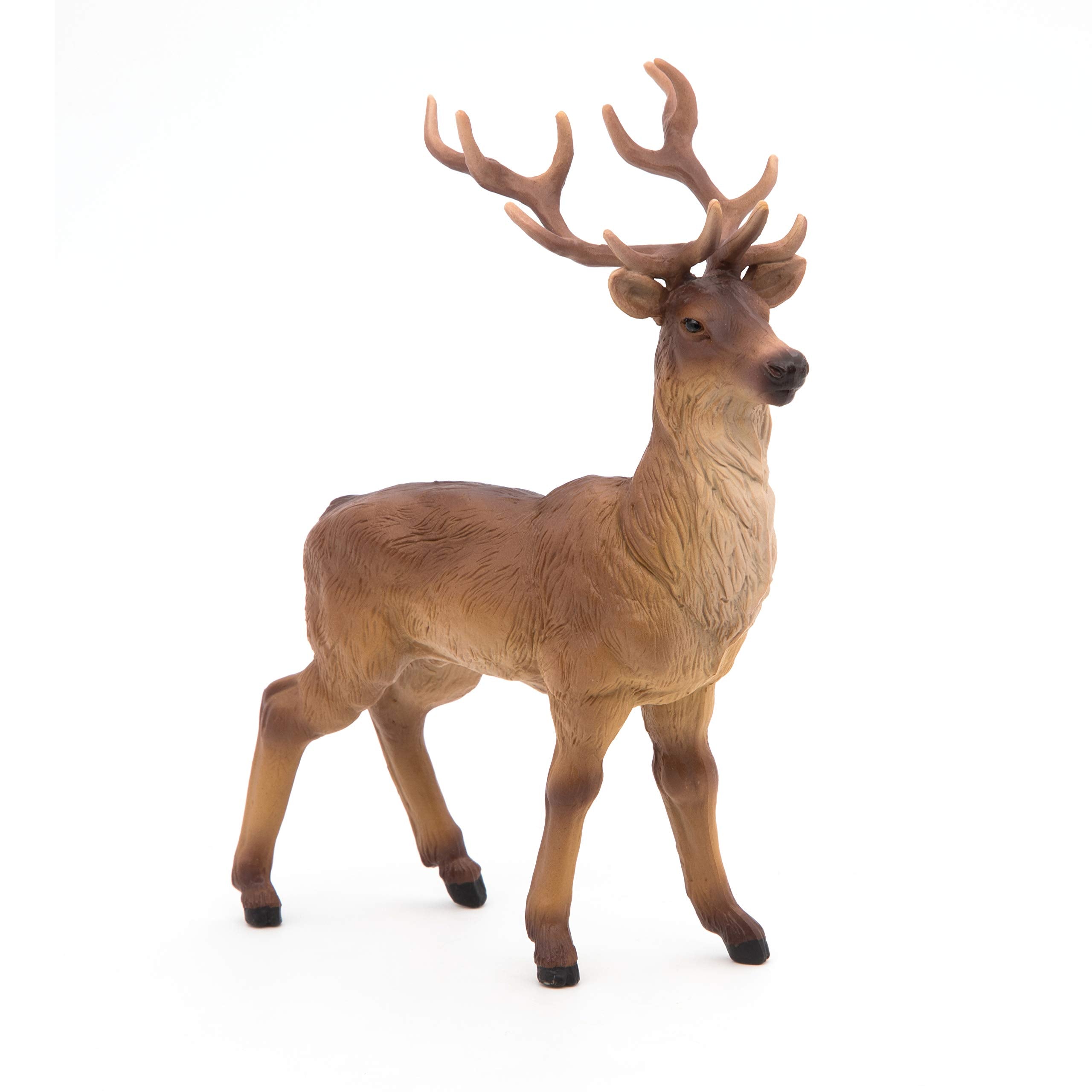 Papo Stag - Hand Painted Figurine - Heirloom Quality Collectible (53008)