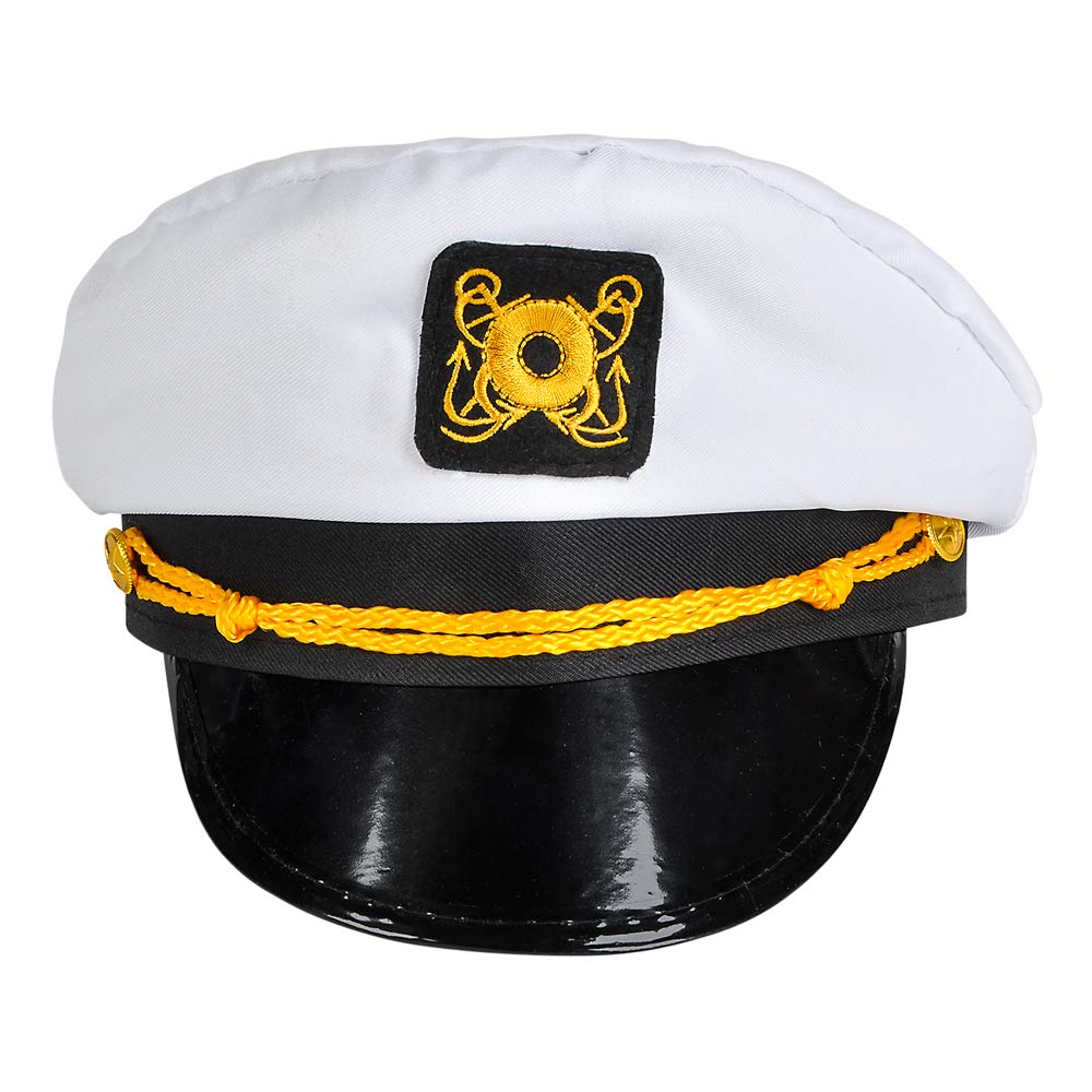 Sombrero de capitán blanco novedoso de Rhode Island, uno por pedido