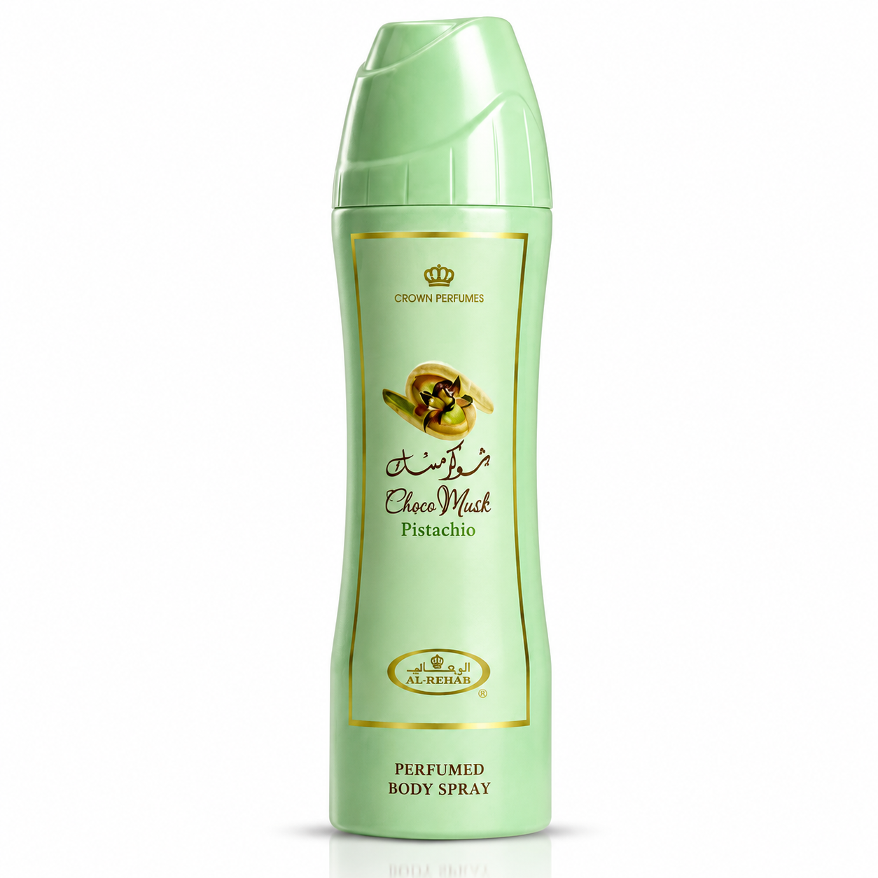 Al Rehab Choco Musk Pistachio Body Spray, Gourmand Fragrance, 6.7 Oz