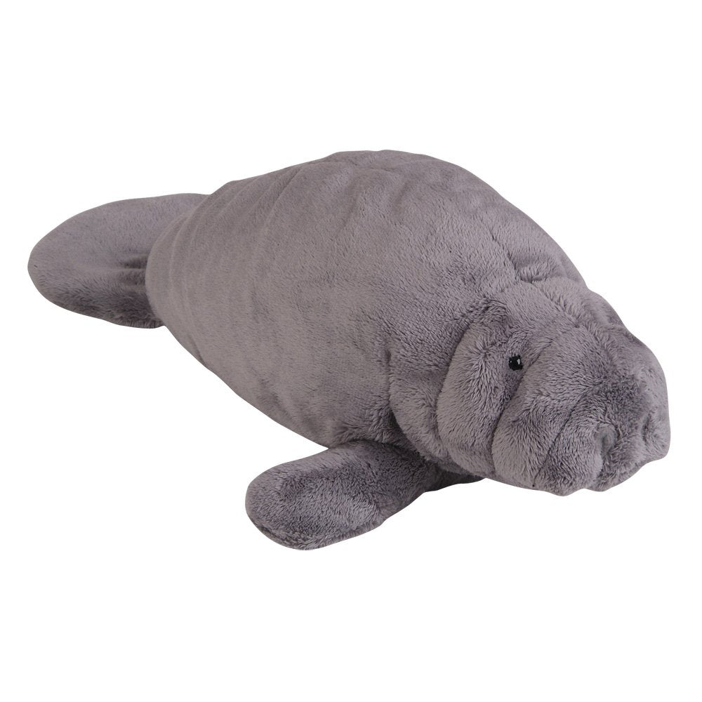Adventure Planet Manatee Plush Stuffed Animal, Realistic Gray Sea Cow, 14 Inch