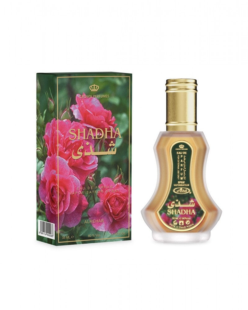 Al Rehab Shadha Eau de Parfum Spray 1.18 Fl Oz (35 ml)