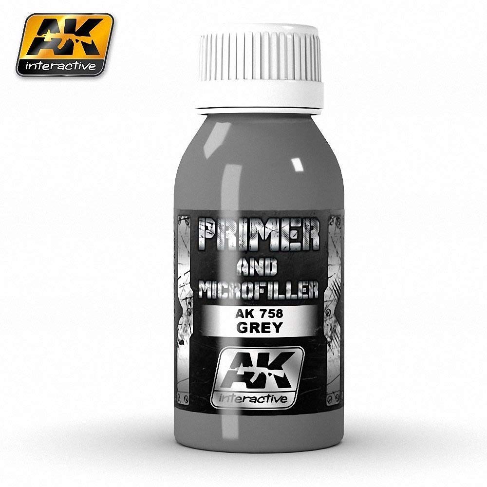 Imprimación y microaparejo Xtreme Metal AK Interactive AK-758 Line Grey - 100 ml