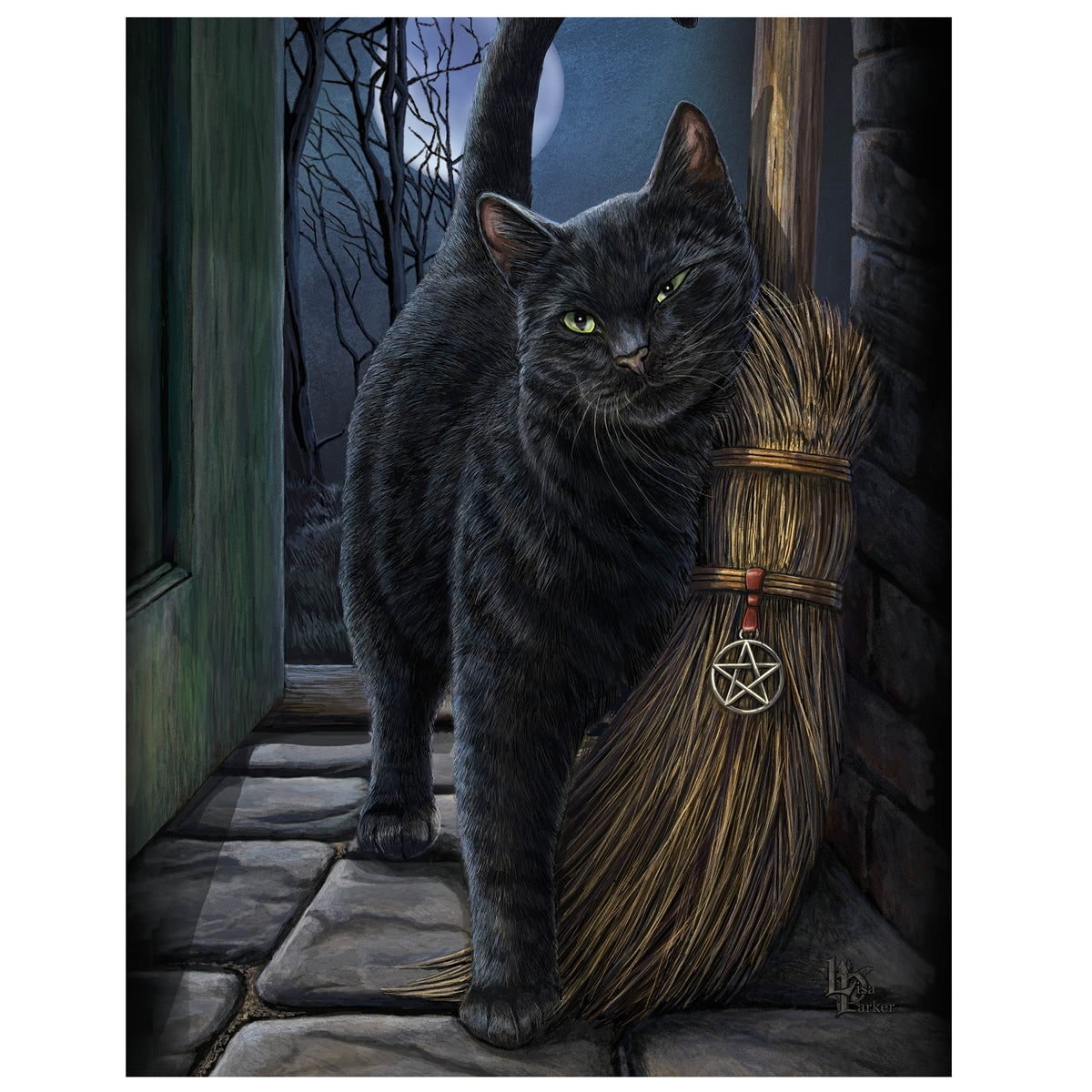 Impresión artística en lienzo de Lisa Parker Brush with Magic, 7,5 x 10 pulgadas