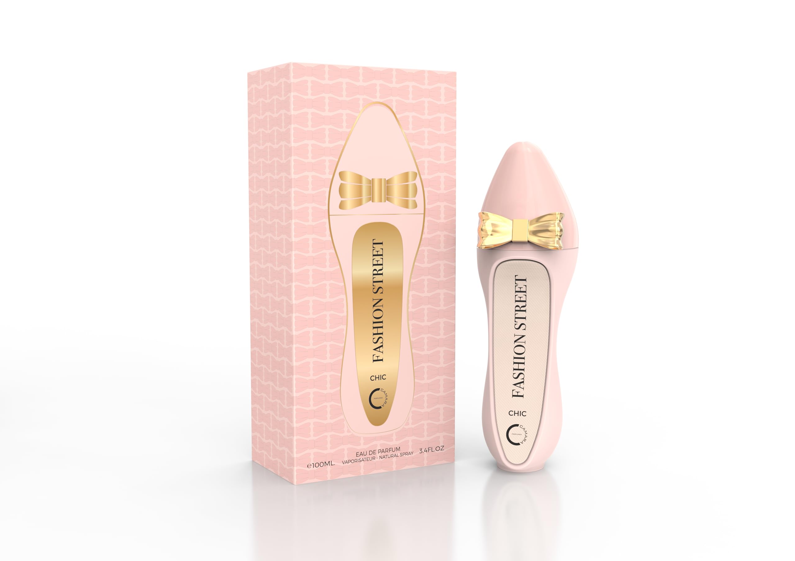 Camara Fashion Street Chic Eau de Parfum Spray for Women, 3.4 Fl Oz (100 mL)