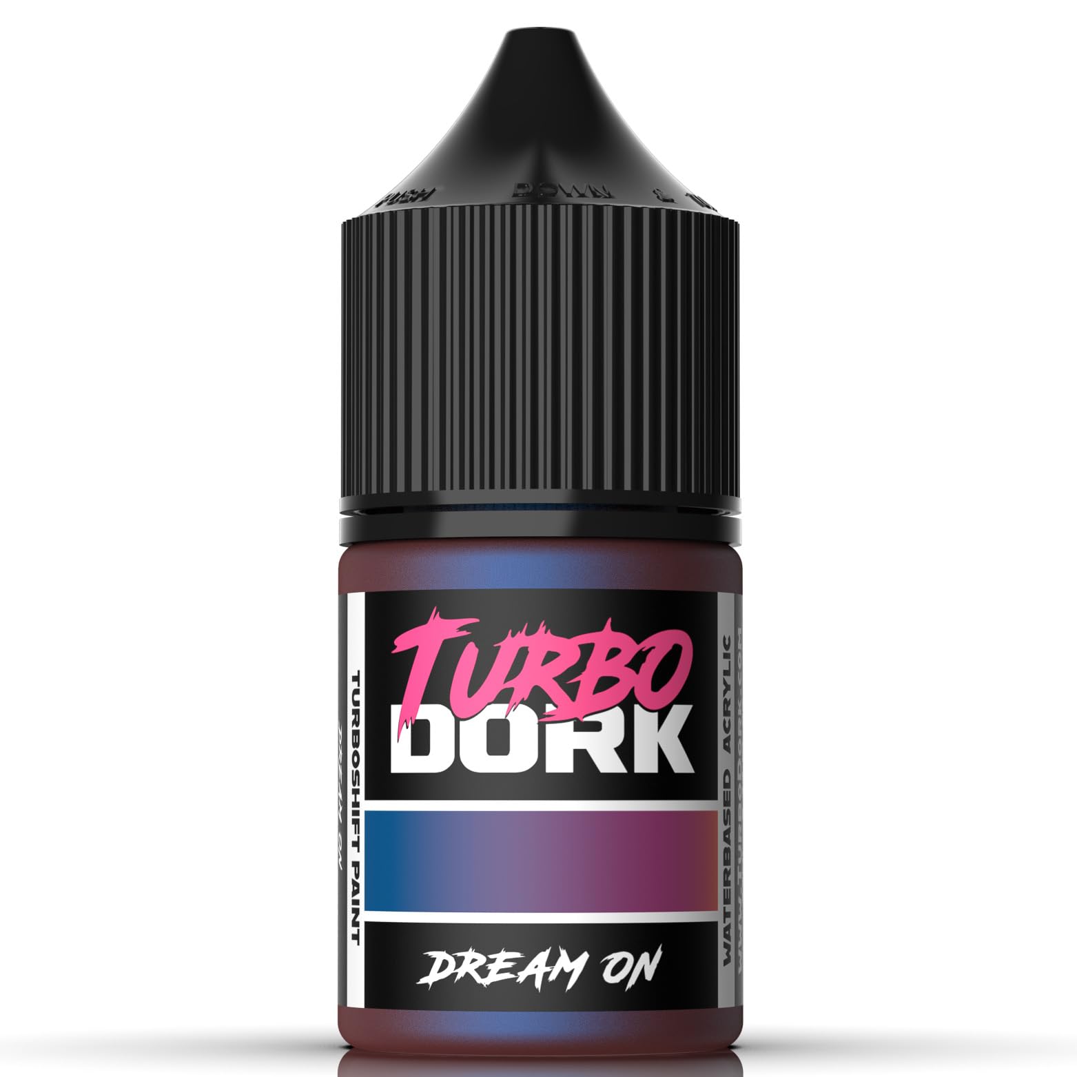 Turbo Dork Dream On TurboShift Acrylic Paint 22ml Bottle - Water-based Non-Toxic Metallic Color Shifting Paint