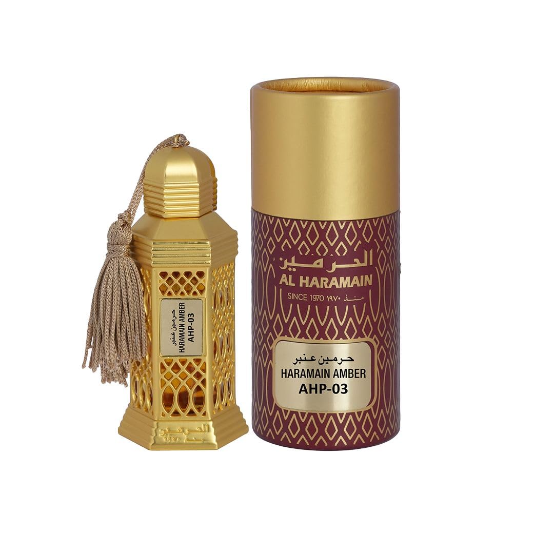 Al Haramain Bahr Concentrated Perfume Oil for Men, Warm Amber Masculine, 12 ml