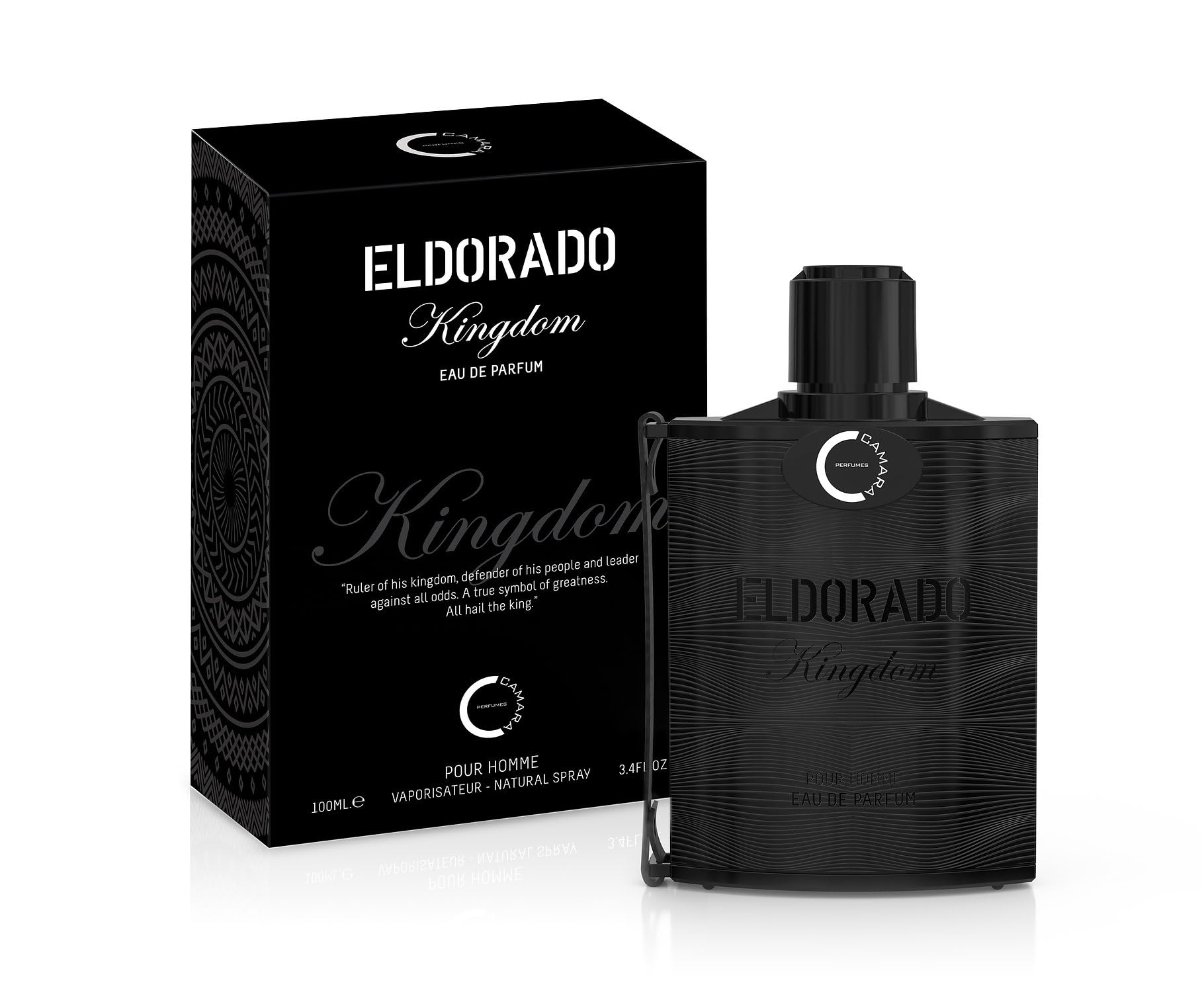 Camara Eldorado Kingdom Eau de Parfum Spray for Women, 3.4 Fl Oz (100 mL)