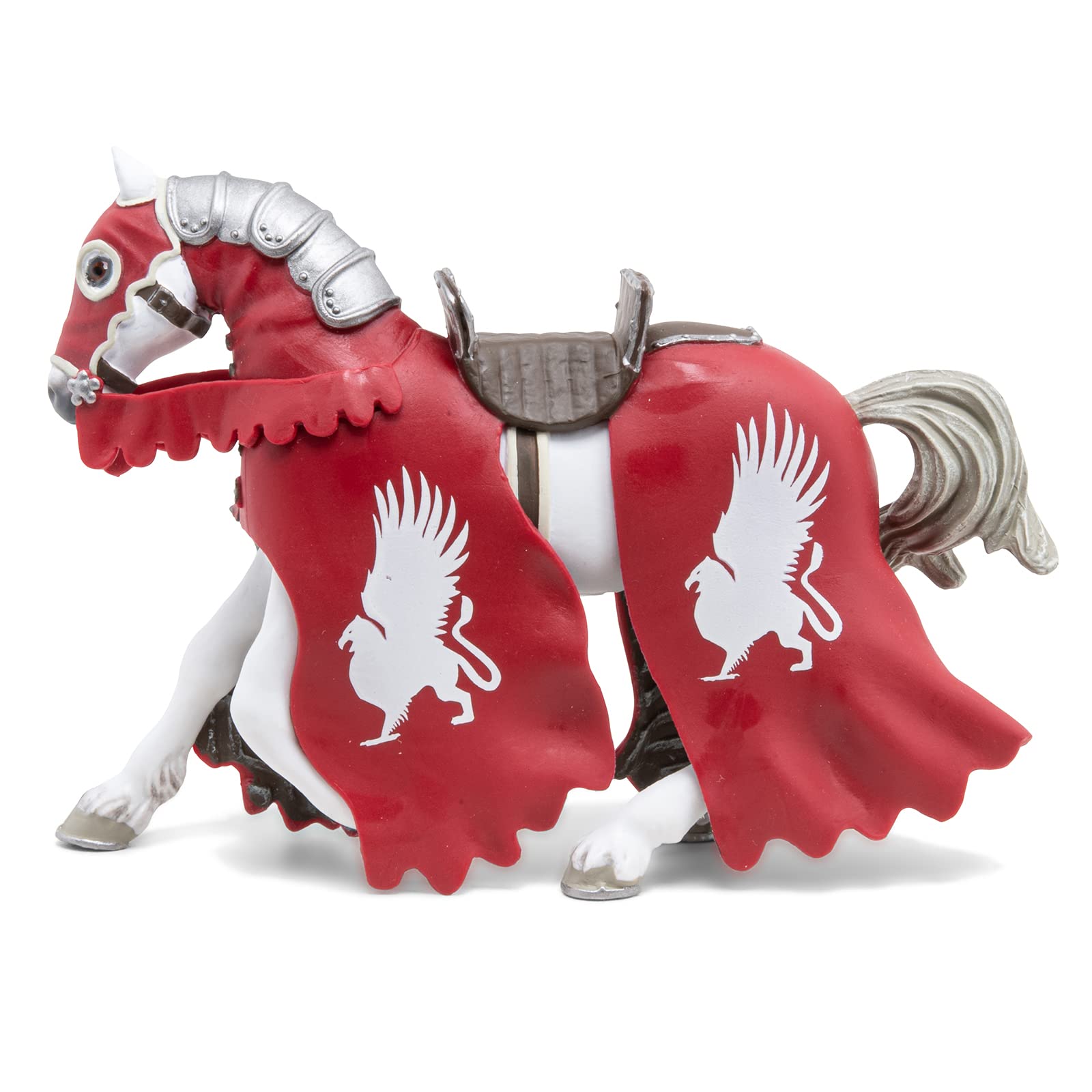 Papo Griffin Knights Horse - Hand Painted Figurine - Heirloom Quality Collectible (39955)