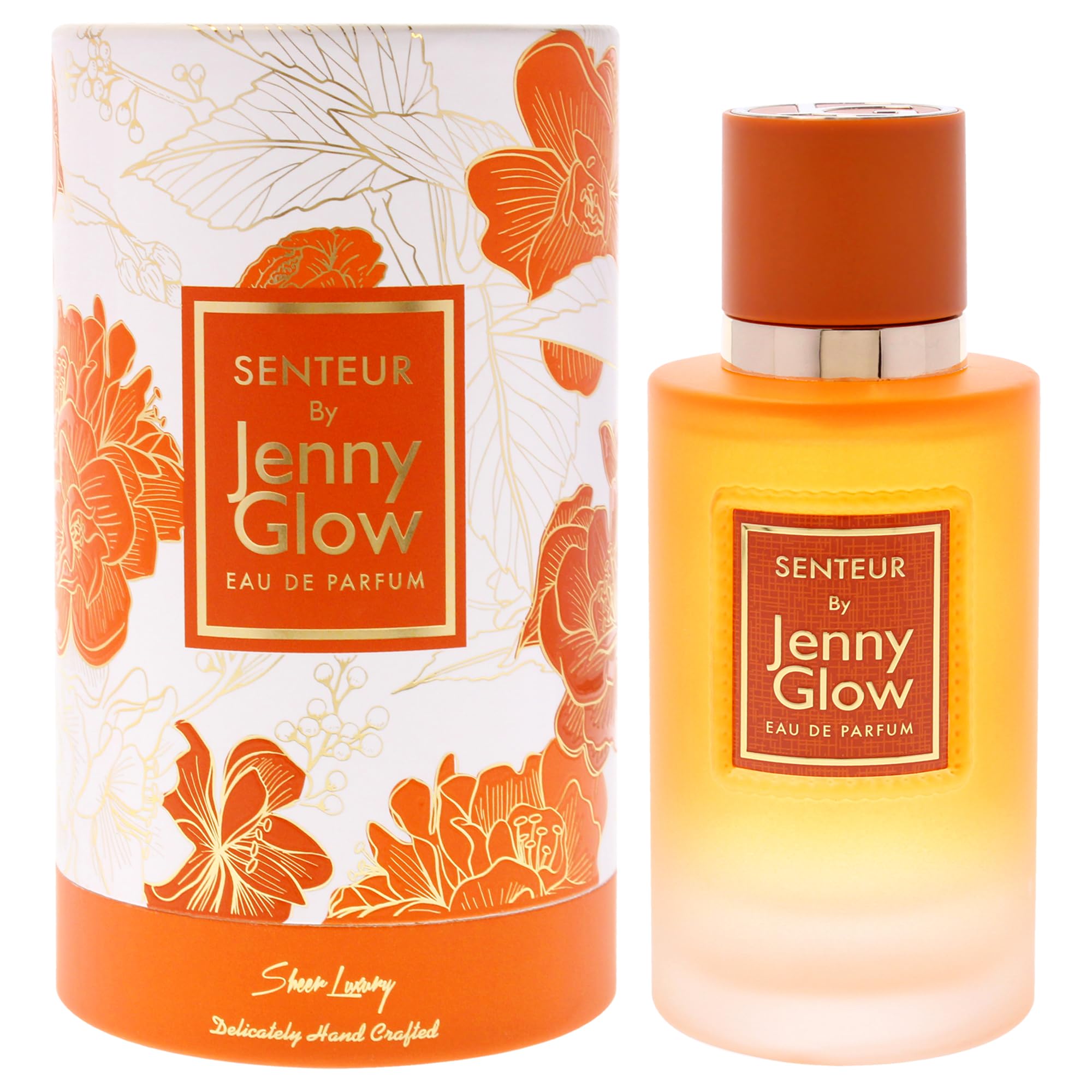 Jenny Glow Senteur Eau de Parfum Unisex, Fresh Fruity Floral Fragrance with Black Currant Lily and Cedarwood, 2.7 oz Spray