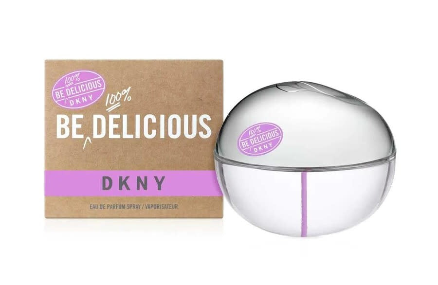 DKNY Be Delicious Perfume for Women EDP Spray, 3.4 oz (100 ml), Fruity Floral