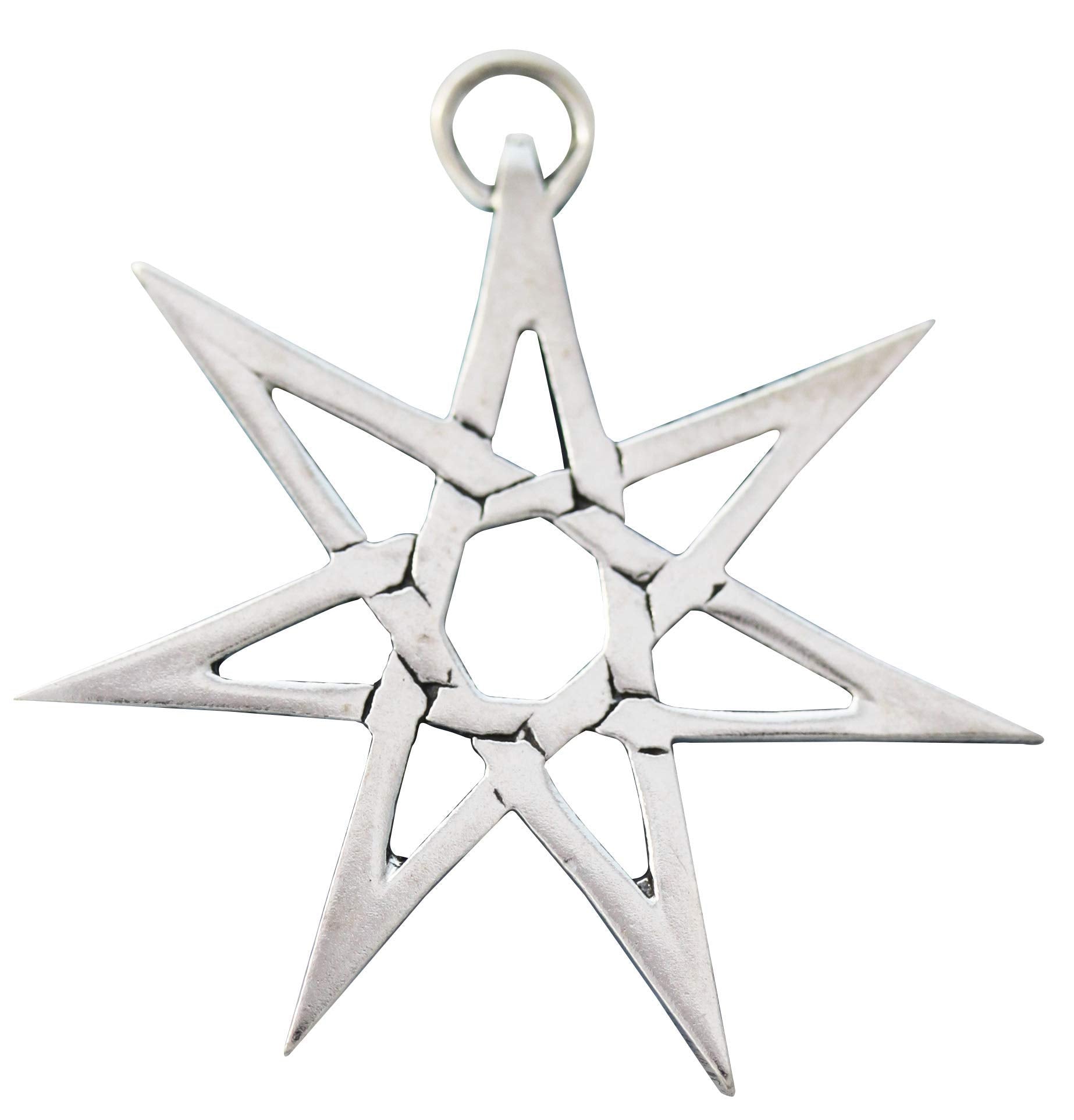 Eastgate Resource Heptagram for Protection from Hidden Danger Pendant