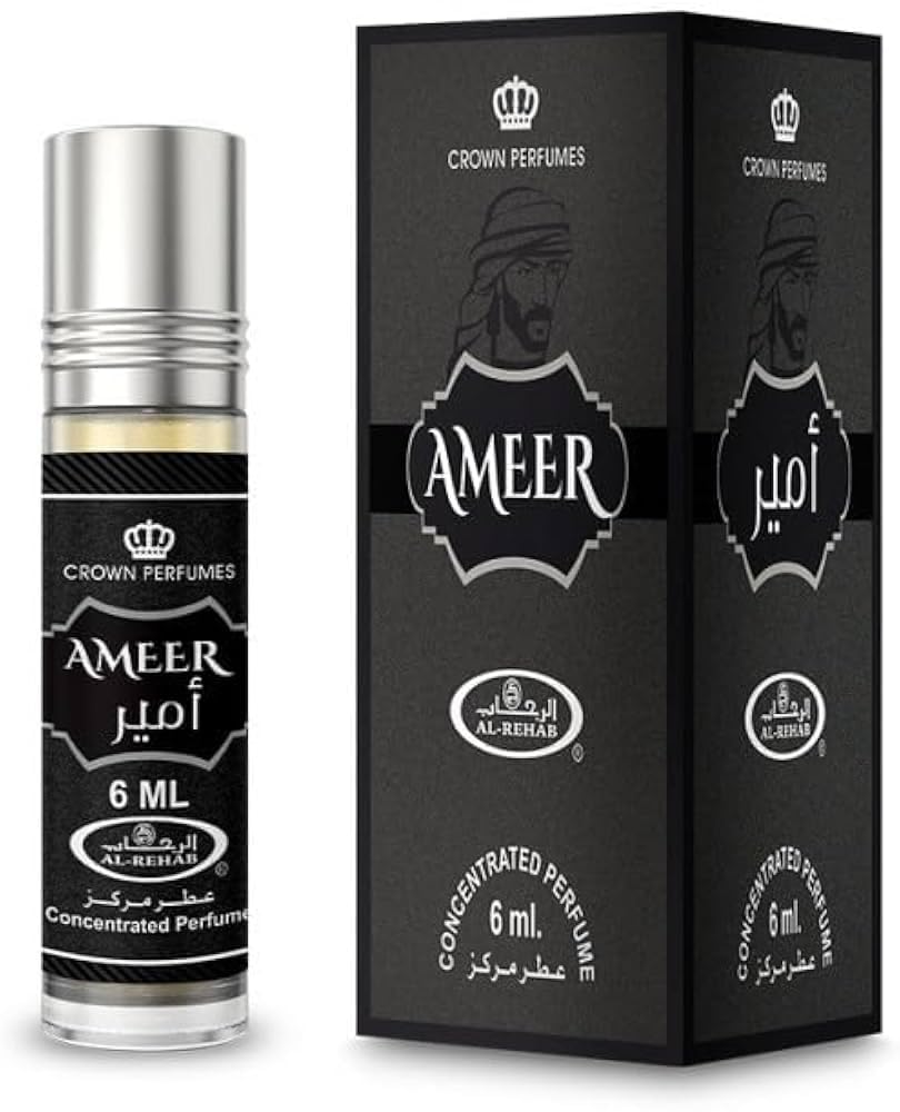 Al Rehab Ameer Roll On Perfume Oil 0.2 Fl Oz (6 ml)