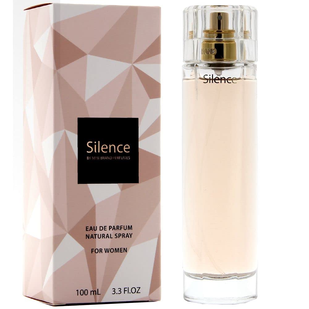 Silence by New Brand Eau de Parfum for Women 3.3 Fl Oz (100 ml)