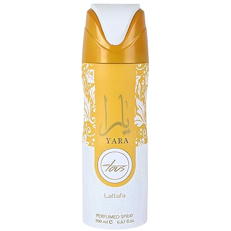 Lattafa Yara Tous Deodorant Spray 6.7 Ounce (200 ml)