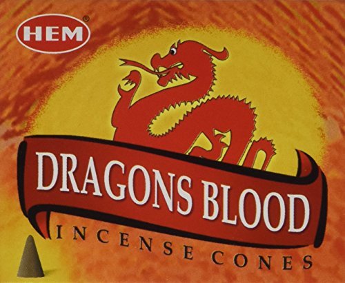 Hem Dragon's Blood Bulk Case of 12 Boxes, 10 Cones Each